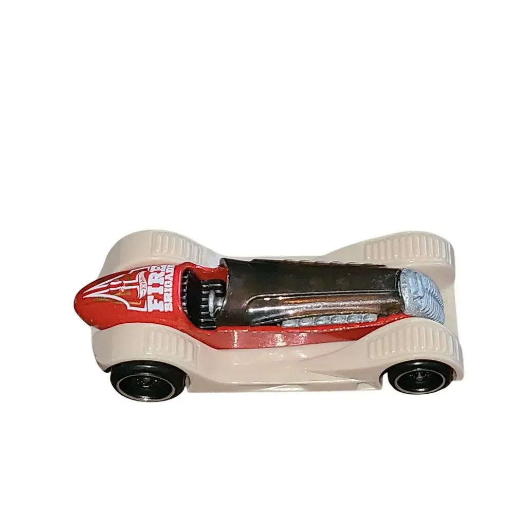 Hot Wheels Brit Speed Fire Brigade Car Vehicle Diecast 1/64 Scale Loose